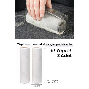 Recambio de Rodillo Quitapelusas - 2 Paquetes de 60 Hojas Cada Uno para Suéteres, Ropa y Cortinas - Product Image 2
