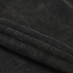 Boxy Fit Acid Wash Transpirable Venta al por mayor Hombres Acid Wash T Shirt Street Wear Hip Hop Stone Cotton Camisetas con Logo Camisetas para hombres - Product Image 5