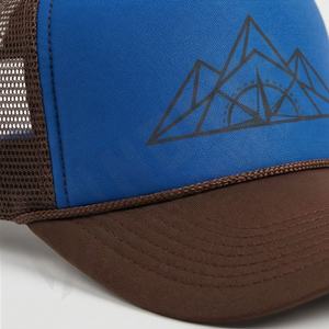 Casquettes de baseball en coton de qualité supérieure, personnalisées, en gros, OEM, 6 panneaux, unisexes, brodées, ajustables, avec filet - Product Image 4