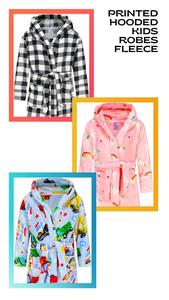 Jersey a prueba de agua para niños, ropa de calle con estampado de lana, Sudadera con capucha y abrigo, estilo occidental liso, ropa hecha en fábrica - Product Image 2