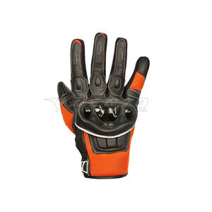 Gants de moto pour hommes en cuir de haute qualité, design personnalisé 2025, résistants à la chaleur, respirants, durables, sans silicone, vente en gros - Product Image 4