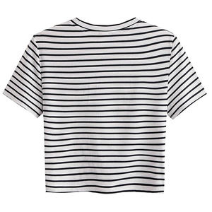 2025 été Offre Spéciale haut court dame fabriqué en coton Polyester haut court en taille et Logo personnalisés - Product Image 6