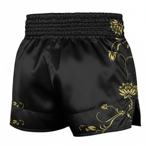 Shorts de MMA et de boxe en gros, marque privée, fabricant OEM, extensible, 100% coton, léger, respirant - Product Image 6