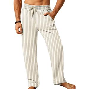 Pantalon de jogging décontracté en toile imperméable et respirant pour homme, pantalon cargo, grande taille, haute qualité, haut de gamme, devant plat - Product Image 6