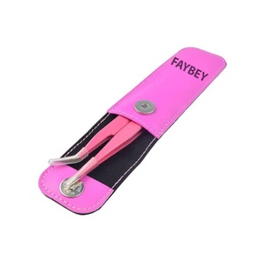 Pinzas de extensión de buena calidad para pestañas de alta calidad, 2 uds., Punta faybey y pinzas de extensión de pestañas puntiagudas personalizadas - Product Image 3