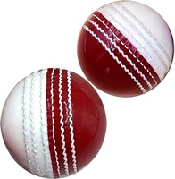 Ballons d'entraînement de test et de match professionnels personnalisés de haute qualité balle de frappe de cricket en cuir véritable Hardcore