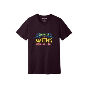 Camiseta de algodón 100% con temas de amabilidad, estampado de estilo informal, 12 opciones de color, 160-180, colocación de diseño personalizable GSM pesado - Product Image 4