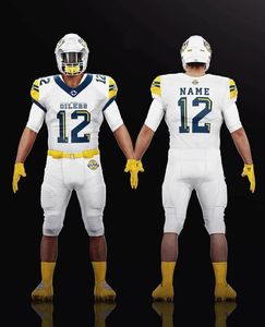 Uniforme de football américain anti-déchirure coutures renforcées conception personnalisée pantalon en jersey de maille respirant séchage rapide adulte grande taille - Product Image 3