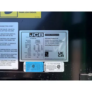 Groupe électrogène diesel industriel 100 kW avec sélecteur de tension rotatif, remorquable, pour usage commercial de secours - Product Image 5