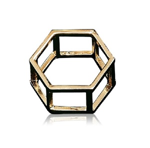 Servilletero de Metal dorado rosa decorativo, decoración de mesa, servilletero pulido brillante con acabado antiguo hecho a mano para restaurante - Product Image 2