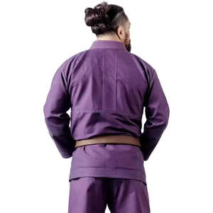 Jiu Jitsu Kimono Karaté Top-Veste de karaté de poids moyen-Smooth 100% Drill Cotton 9oz-Veste d'arts martiaux - Product Image 6