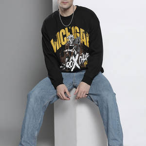 Active Wear Logotipo impreso personalizado Tallas grandes Hombres Sudadera Disponible Diferentes tamaños y colores Hombres Sudadera - Product Image 4