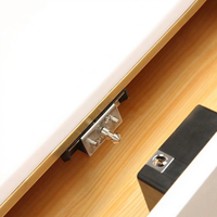 Serrure de casier électronique intelligente sans clé avec lecteur de carte IC, accès à distance sans fil et contrôle par application TTlock, serrure de cabinet RFID