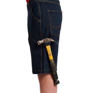 Service OEM Prix de gros Shorts en jean pour hommes personnalisés Nouvelle arrivée Shorts en jean pour hommes de marque privée - Product Image 3