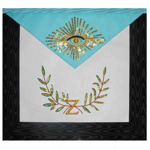 2025 Best Quality <b>Embroidered</b> Apron Masonic Apron - Product Image 3