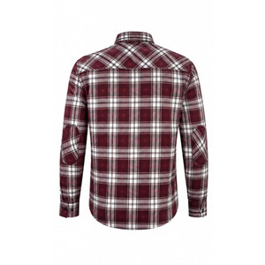 เสื้อเชิ้ตผ้าฟลานเนลสำหรับขี่มอเตอร์ไซค์ แขนยาว มีกระเป๋า สำหรับผู้ชาย นักขี่มอเตอร์ไซค์ เนื้อผ้าหนา 100% คอตตอน กันยับ แห้งเร็ว สไตล์ไฮสตรีท - Product Image 3