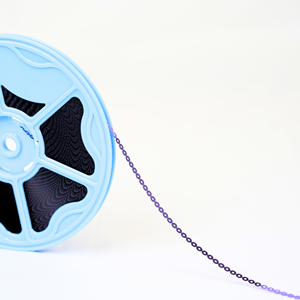 Ru băng kim tuyến kim loại 100m dung lượng cao dùng cho máy thêu đa đầu tốc độ cao |   1,5mm, 18mm |   Hơn 100 màu sắc lấp lánh - Product Image 5