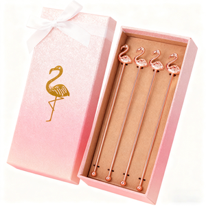 定制不锈钢搅拌棒，银色、黑色、玫瑰金 - 茶、咖啡、酒和牛奶用工具 - <span class=keywords><strong>Heinrich</strong></span> Reissdorf - Product Image 5