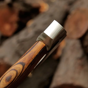 Professionnel personnalisé gravé damas acier hache manche en bois tête de Tomahawk pour Camping chasse Premium outil Pakistan fabricant - Product Image 2