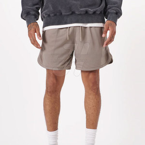 Pantalones Cortos Deportivos Casuales para Hombre con Tela de Malla Personalizada, Cintura Elástica, Diseño Sólido, Ecológicos, de Secado Rápido y Transpirables - Product Image 4