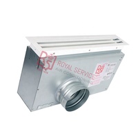 Système Havc Acier galvanisé Isolation de la distribution d'air Prise d'air linéaire Boîte de plénum avec fente linéaire Grilles