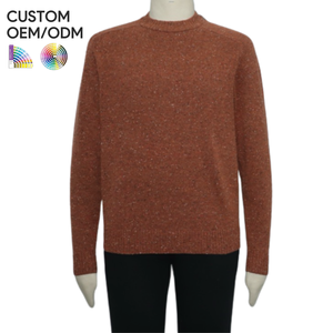 <b>Men's</b> Custom ODM & OEM Supply 100% Cotton Pullover <b>Cardigan</b> Winter Cable <b>Knit</b> Sweater Breathable Anti-Wrinkle Solid Pattern - Product Image 1