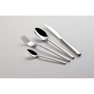 Juego de Cubiertos de acero inoxidable con mango de diseño increíble Chapado en plata forjada con sombra en blanco, cuchillos personalizados y cuchara, tenedor - Product Image 4