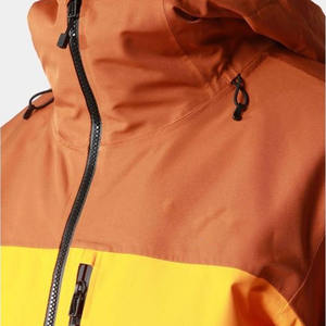 Veste de ski de taille supérieure pour hommes Isolation de haute qualité Tissu respirant avec fermeture éclair Veste coupe-vent et imperméable pour hommes - Product Image 5