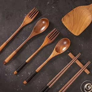 Juego de Vajilla de Madera Natural y Sostenible, Producido por Fabricante Vietnamita, Venta al por Mayor - Product Image 1