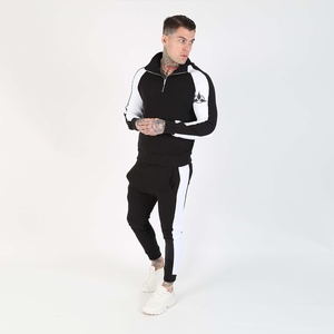 Chándal con logotipo personalizado de alta calidad para hombre con capucha 100% algodón transpirable ropa de calle transpirable chándal para correr para hombre - Product Image 3