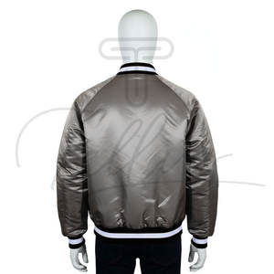 Veste bomber légère et fine à capuche pour homme, coupe ajustée, marque privée - Product Image 4