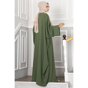 Leyli ชุดฮิญาบสีกากีลำลอง - Product Image 5
