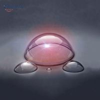 Couverture de caméra dôme CCTV optique de précision personnalisée avec lentilles asphériques/ménisques et revêtements antireflet de surface haute précision