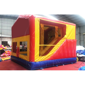 บ้านลมเป่าลมแบบกันน้ำเกรดเชิงพาณิชย์พร้อมสไลเดอร์ขนาดใหญ่ ทำจาก PVC คุณภาพสูง พร้อมรับประกัน 3 ปี - Product Image 3