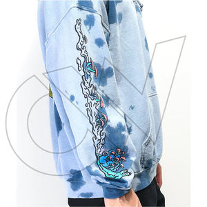 Sudaderas con capucha de invierno para hombre con estampado Tie-Dye personalizado de calidad superior 2024 - Product Image 3