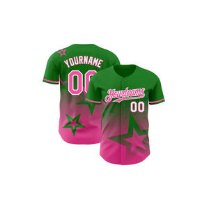 Ensemble d'uniformes de baseball et de softball pour la course à pied, 100 % polyester, sublimé, respirant, séchage rapide, maillot de baseball personnalisable - Product Image 3