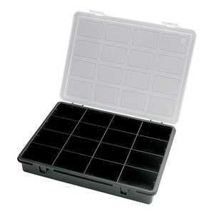 Organizzatore in Plastica con 16 Scomparti 242x188x37 mm - Product Image 1