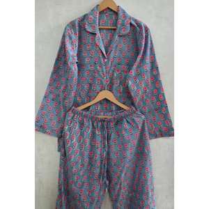 Conjunto de Pijama de Verano de Algodón para Mujer, Ropa de Estar en Casa, Ropa de Dormir Íntima, Ropa de Noche Suave, Secado Rápido, Transpirable, Ropa para el Hogar - Product Image 3