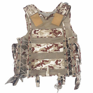 Adjustable Breathable Solid Color Tactical Vest for Outdoor Safety Clothing Wholesale for Hunting Fishing Training Tactical Vest - Product Image 3