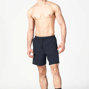 Pantalones cortos de entrenamiento de gimnasio transpirables ligeros para hombre, pantalones cortos deportivos de secado rápido de algodón y poliéster para correr - Product Image 5