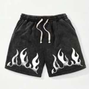 Shorts de jogging pour hommes en tissu Oxford 100% coton, à séchage rapide, avec logo personnalisé imprimé, motif graphique, arc-en-ciel réfléchissant, pour la gym et les sports - Product Image 5