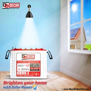 Baterías Solares DECOR de 12V 180+Ah C20 de Iones de Litio de 48 Voltios, Módulo de Rendimiento Duradero, Solución de Respaldo para Inversor, Respaldo de Energía para el Hogar - Product Image 5