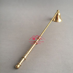 Éteignoir à bougie en métal finition or de luxe et autres outils, personnalisables avec logo – Vente chaude - Product Image 1
