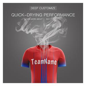 Camisetas de fútbol transpirables de secado rápido de alta calidad Conjunto de logotipo personalizado Estilo Precios al por mayor - Product Image 3