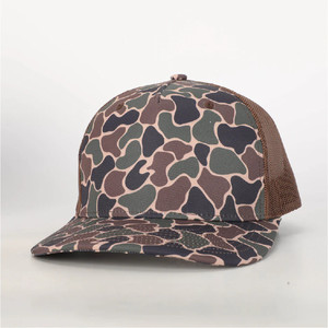 Hot Sale New Design With Classic Ducks <b>Camo</b> 5 Panel Mesh Back High Quality Trucker <b>Hat</b> Adjustable Snapback for Unisex - Product Image 3