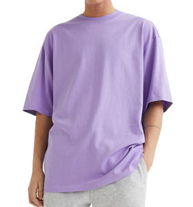 Camiseta OEM personalizada de talla grande de algodón de verano para mujer, camiseta informal corta de gran tamaño con logotipo, botón transpirable, impresión digital suministrada - Product Image 2