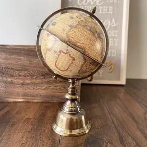 Mini globe décoratif fantaisie en vrac dessus de table cadeau nautique et accessoires de décoration pour la maison bureau laboratoire école personnalisé