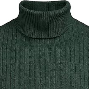 Nouveau pull tricoté tricots pull hiver col rond polyester surdimensionné pull en tricot personnalisé - Product Image 2