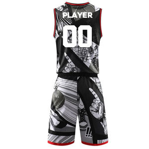 Uniforme de basket-ball Maillot de basket-ball et short pour jeunes Logo personnalisé Vêtements de sport Uniforme de basket-ball 100% Polyester Maju Industry - Product Image 6