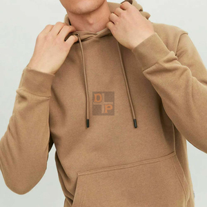 Custom Logo 500 GSM Polyester/Cotton Waterproof Breathable Heavyweight Pullover Hoodies Men Autumn Streetwear <b>Thick</b> <b>Fleece</b> High - Product Image 3